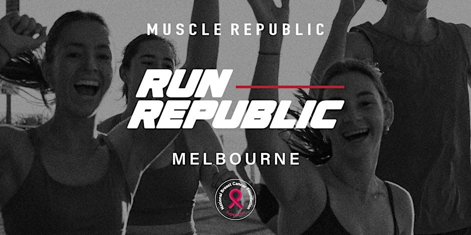 Run Republic - Melbourne (Breast Cancer Awareness Month) Logo