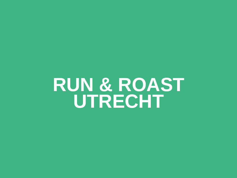 Run & Roast Utrecht Logo