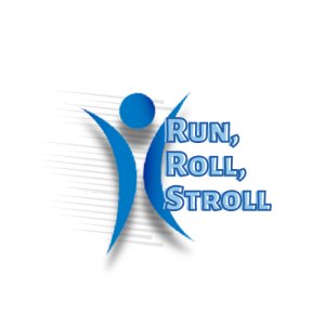 Run, Roll, Stroll Logo