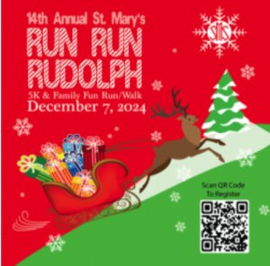 RUN RUN RUDOLPH 5K & FUN RUN Logo