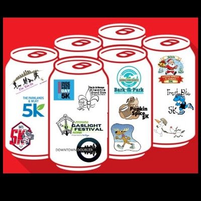 Run the 502 Six Pack Logo