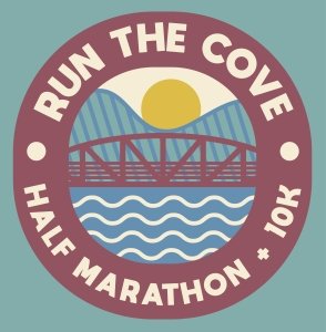 Run the Cove Half Marathon & 10K Logo