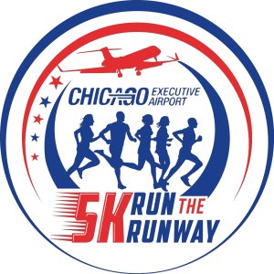 Run the Runway at Chicago Executive Airport Logo