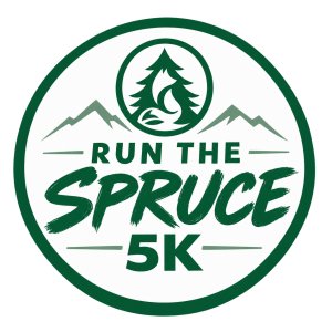 Run the Spruce 5K and 1K Fun Run Logo