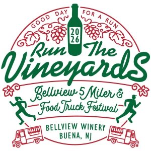 Run the Vineyards 5 Miler and Food Truck Festival at Bellview Winery Logo