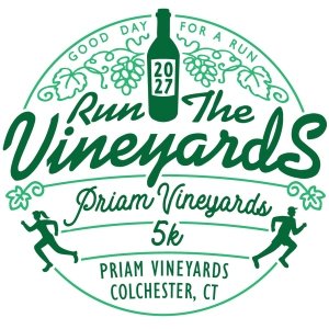 Run the Vineyards - Priam Vineyards 5K Logo