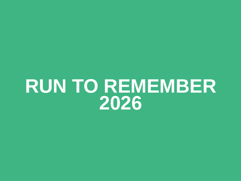 Run To Remember 2026