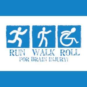 Run, Walk, Roll for Brain Injury Logo