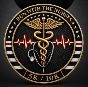 Run With The Nurses "Live Virtual" 5k/10k