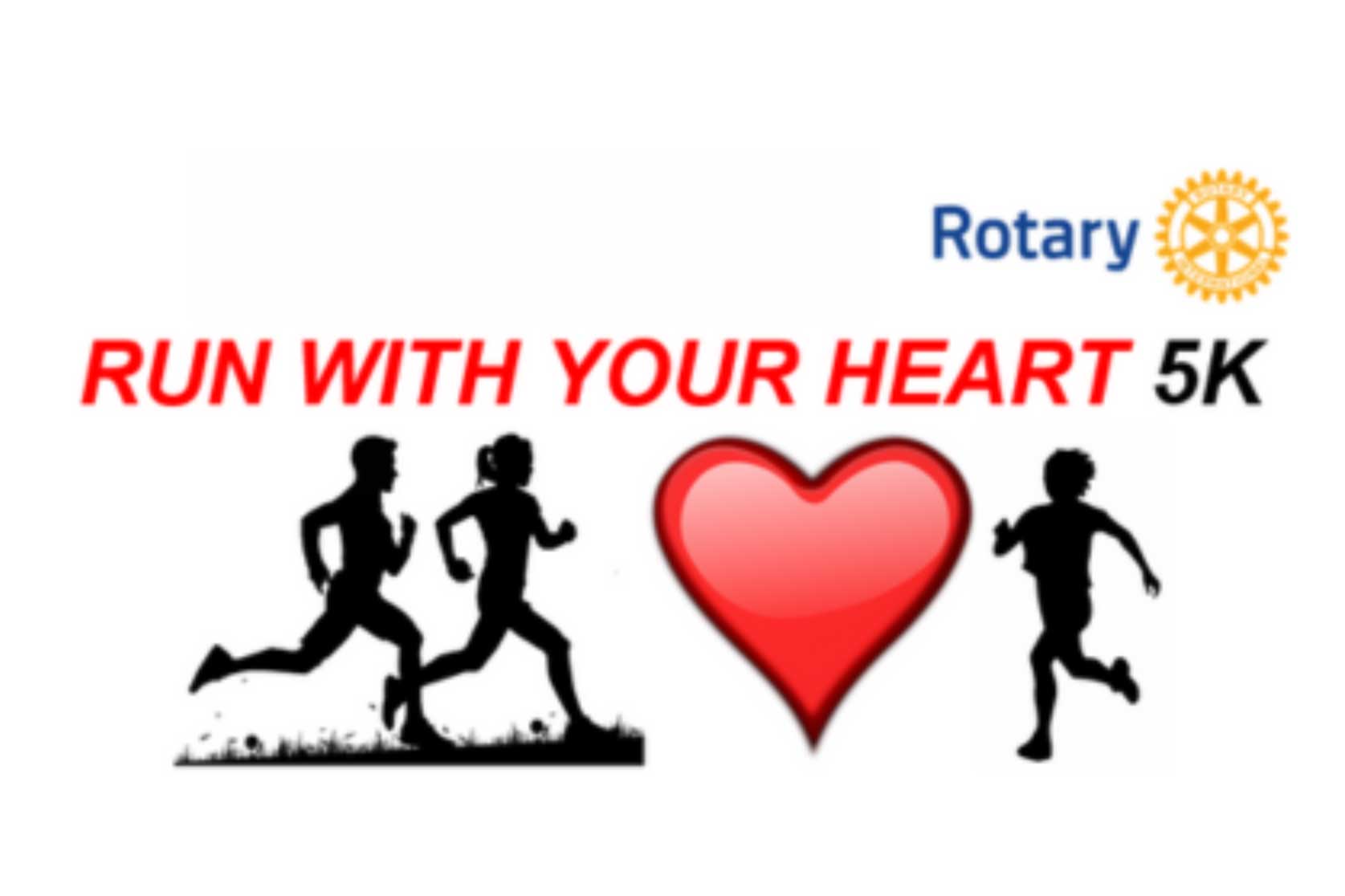 Run with your Heart Logo