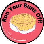 RUN YOUR BUNS OFF MARATHON @ RIDGE MANOR Logo