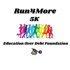 Run4More - The Education Over Debt Foundation Logo