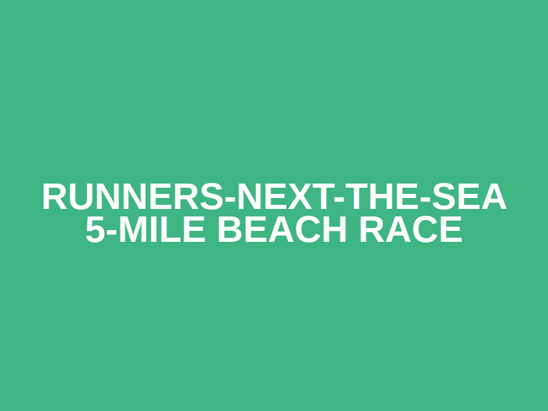 Runners-next-the-Sea 5-mile Beach Race Logo