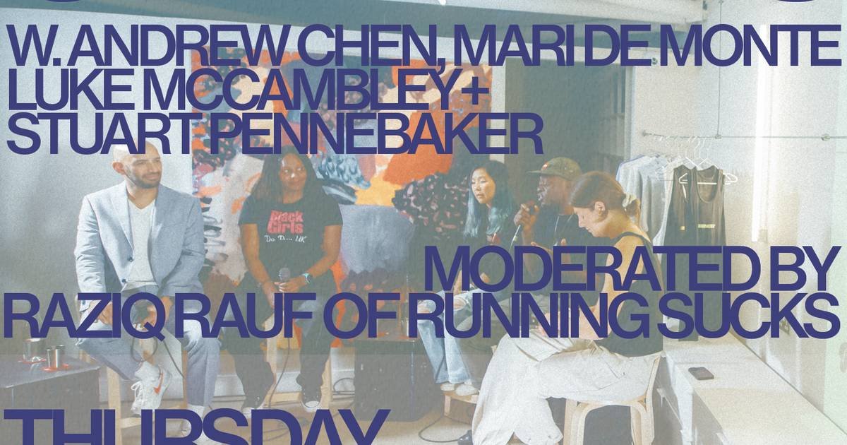 Running Creatives: a panel moderated by Raziq Rauf of Running Sucks