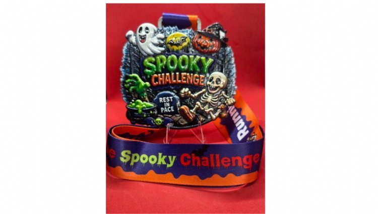 Running Events Devon - Spooky Challenge 2026 Day 1 Logo