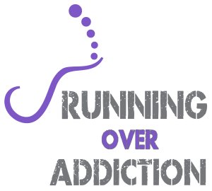 Running Over Addiction 5K Logo