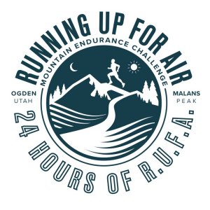 Running Up for Air - Malans Peak Logo