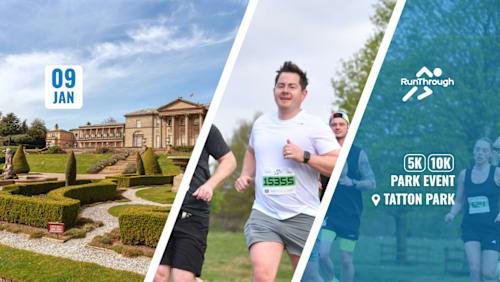 RunThrough Tatton 10k & 5k January 2027 Logo