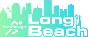 RunThrough USA Long Beach 5k,10k & Half Marathon Race Logo
