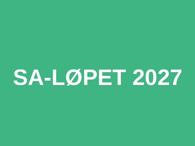 SA-Løpet 2027 Logo