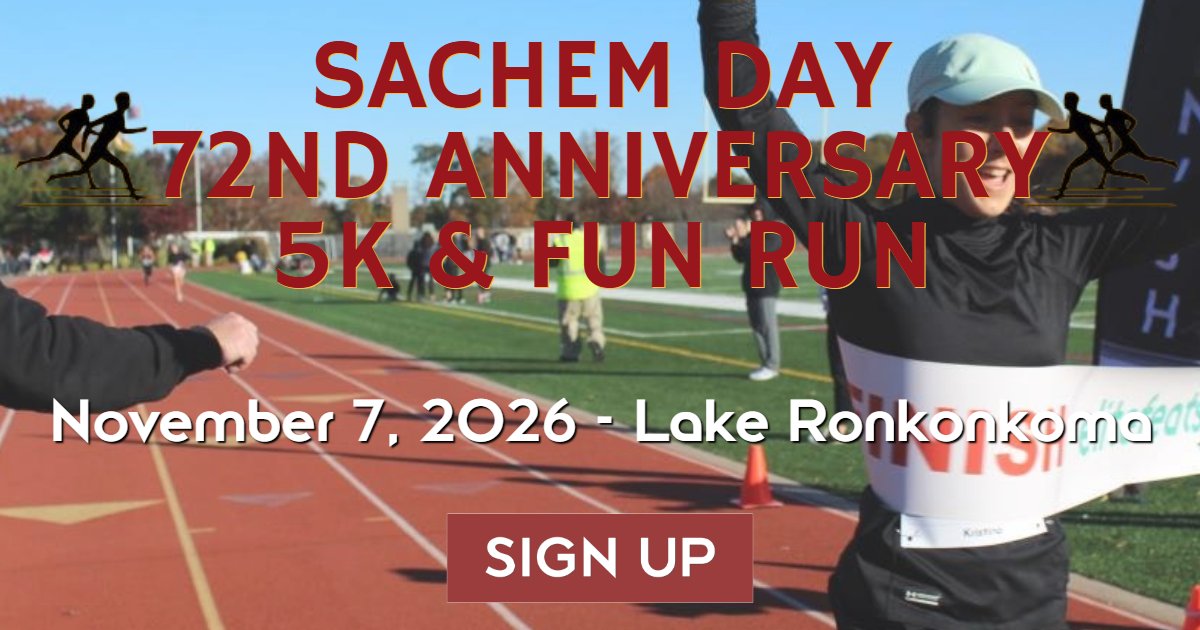Sachem Day 72nd Anniversary 5K & Fun Run 2026