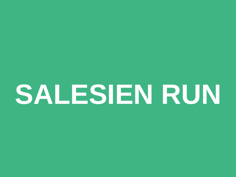 Salesien run Logo