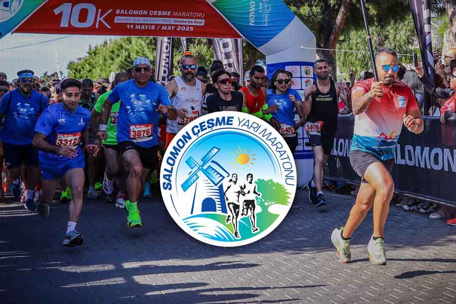 Salomon Çeşme Half Marathon Logo