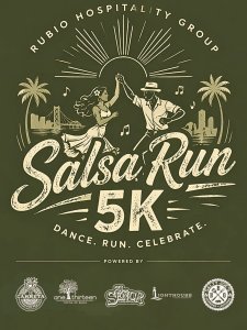Salsa Sprint 5K Logo