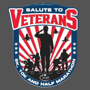 Salute  to Veterans 5K/10K/Half Marathon - Oklahoma City Logo