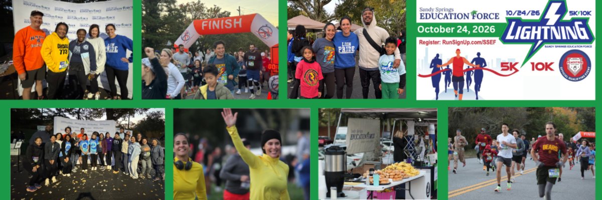 Sandy Springs Education Force's Lightning 10K & 5K