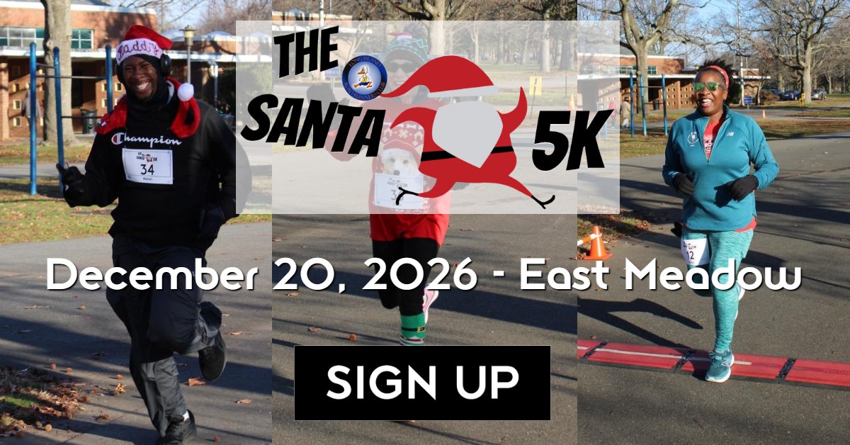 Santa 5K LIRRC 2026 Logo
