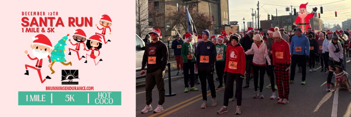 Santa Run 1 mile and 5k