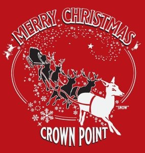 Santa Run & Walk 5K/2K | Hometown Happenings Logo