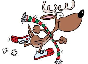 Santa's Reindeer Racer 5k Logo