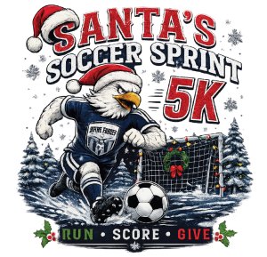 Santa's Soccer Sprint Logo