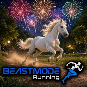Saratoga First Night Glow Run 5K and 10K (Night) Logo