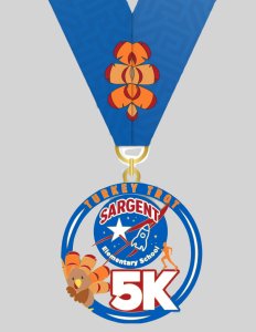 Sargent Elementary 5K Turkey Trot Logo