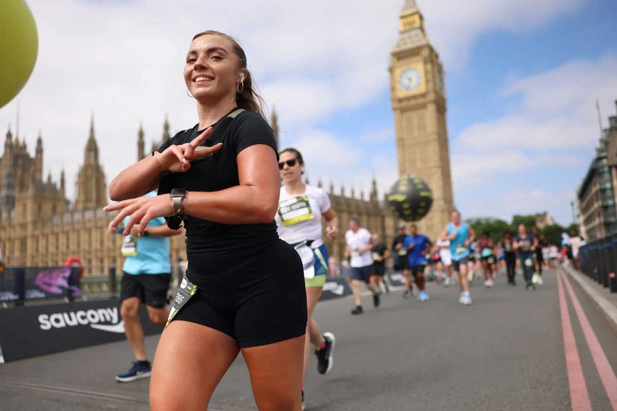 Saucony London 10k Logo
