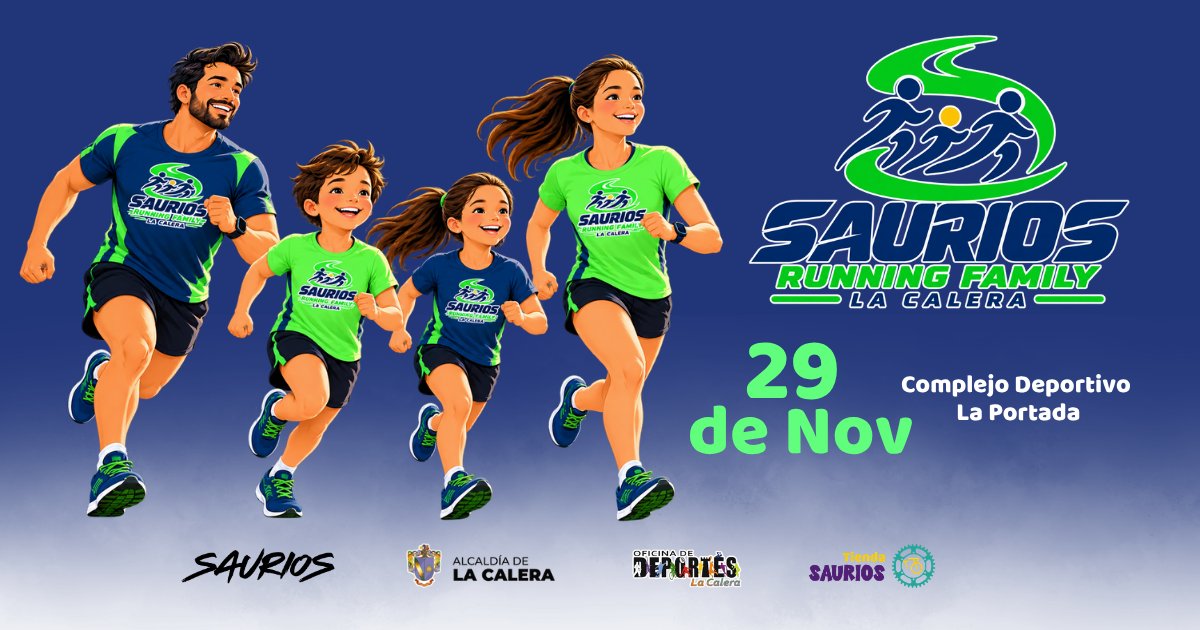 Saurios Running Family