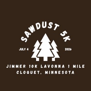Sawdust 5K and LaVonna 1 Mile Logo