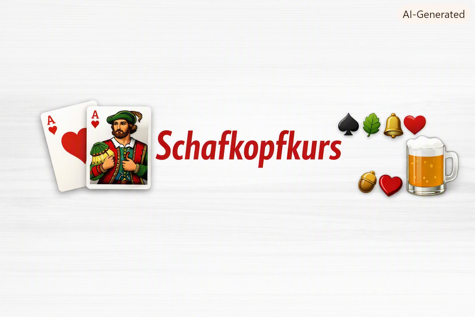 Schafkopfkurs mit Brosi Logo
