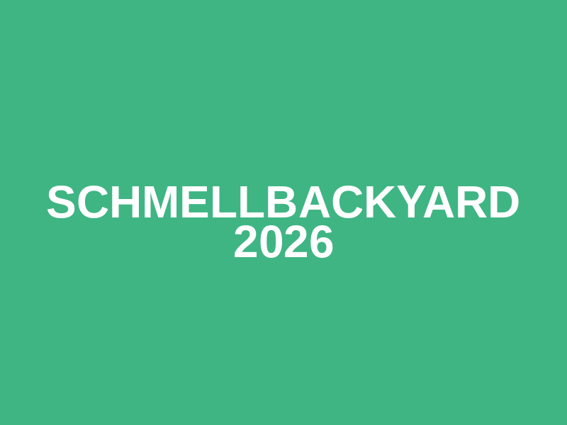 schmellbackyard 2026 Logo