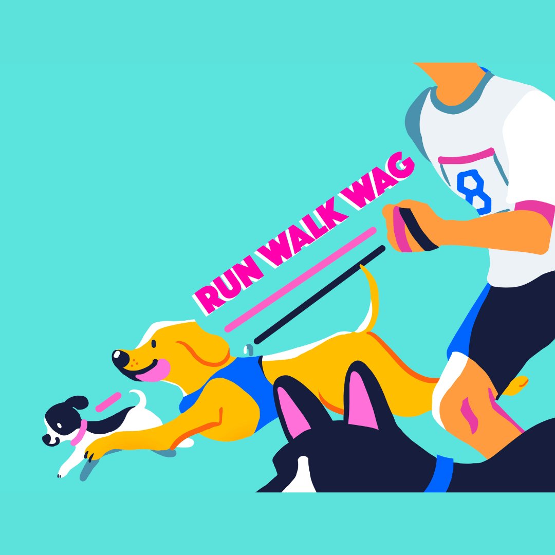 School on Wheels Run, Walk and Wag for Kids 5K Race and 2.6 Mile Walk Logo
