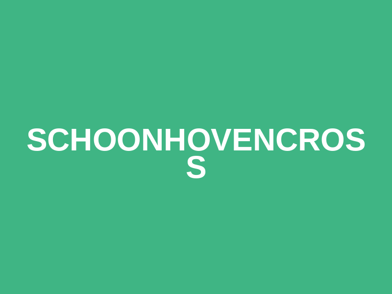 Schoonhovencross