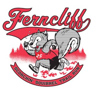 SCORCHIN' SQUIRREL TRAIL RUN (10k, 11m, 15m, 20m) Logo