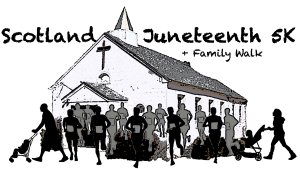 Scotland Juneteenth 5K Logo