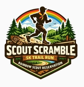 Scout Scramble 5K Trail Run Logo