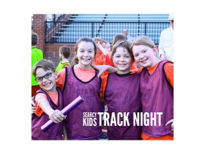 Searcy Kids Track Night- Spring Running Clinic Logo