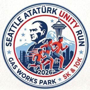 Seattle Atatürk Unity Run Logo