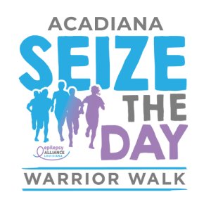 Seize the Day Warrior Walk - Acadiana Logo
